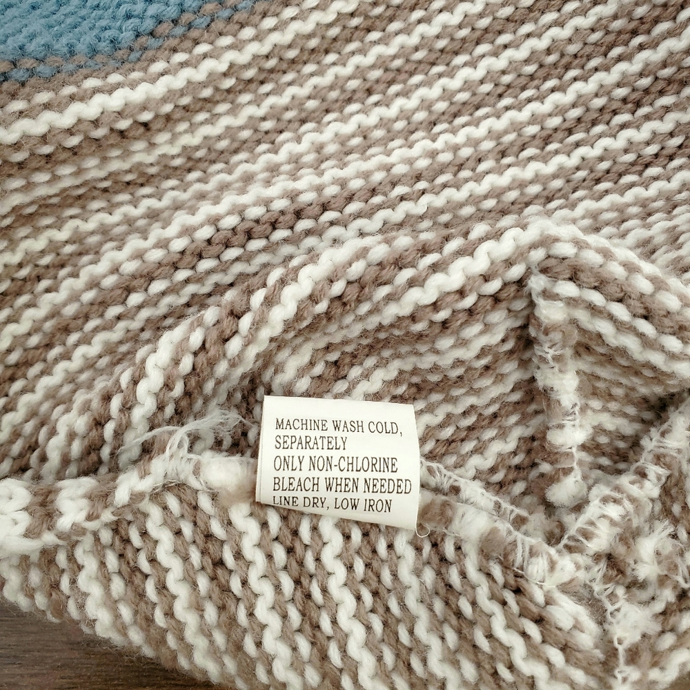 4/$20 - Striped Knit Beanie - Picture 4 of 4